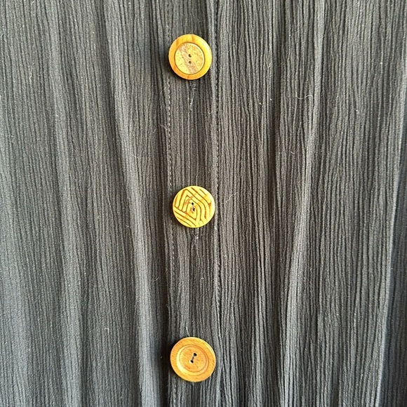 Sequel by Sharon Anthony black tunic-length vest, size 14 - Picture 11 of 12